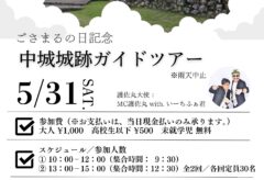 ござまるの日記念 中城城跡ガイドツアー